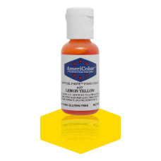 Гелов оцветител AmeriColor - Lemon Yellow 21 гр