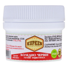 Гелова боя Kupken - коледно червена 30 гр