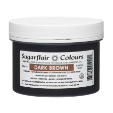 Сладкарска боя - гел - DARK BROWN 400 гр