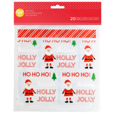 Декоративни торбички  - Holly Jolly 20 бр.