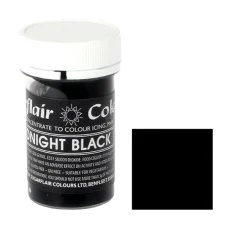 Сладкарска боя - гел - PASTEL MIDNIGHT BLACK
